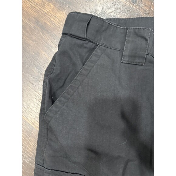 TRU-SPEC Mens 32x32 Black Tactical Cargo Pants Work Hiking Outdoors Military EUC - Picture 3 of 7